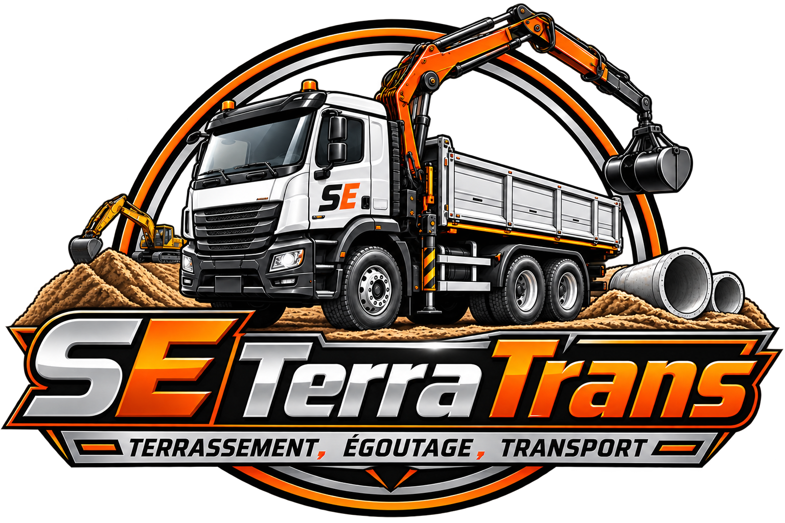 SE TerraTrans - Terrassement, Égouttage, Transport